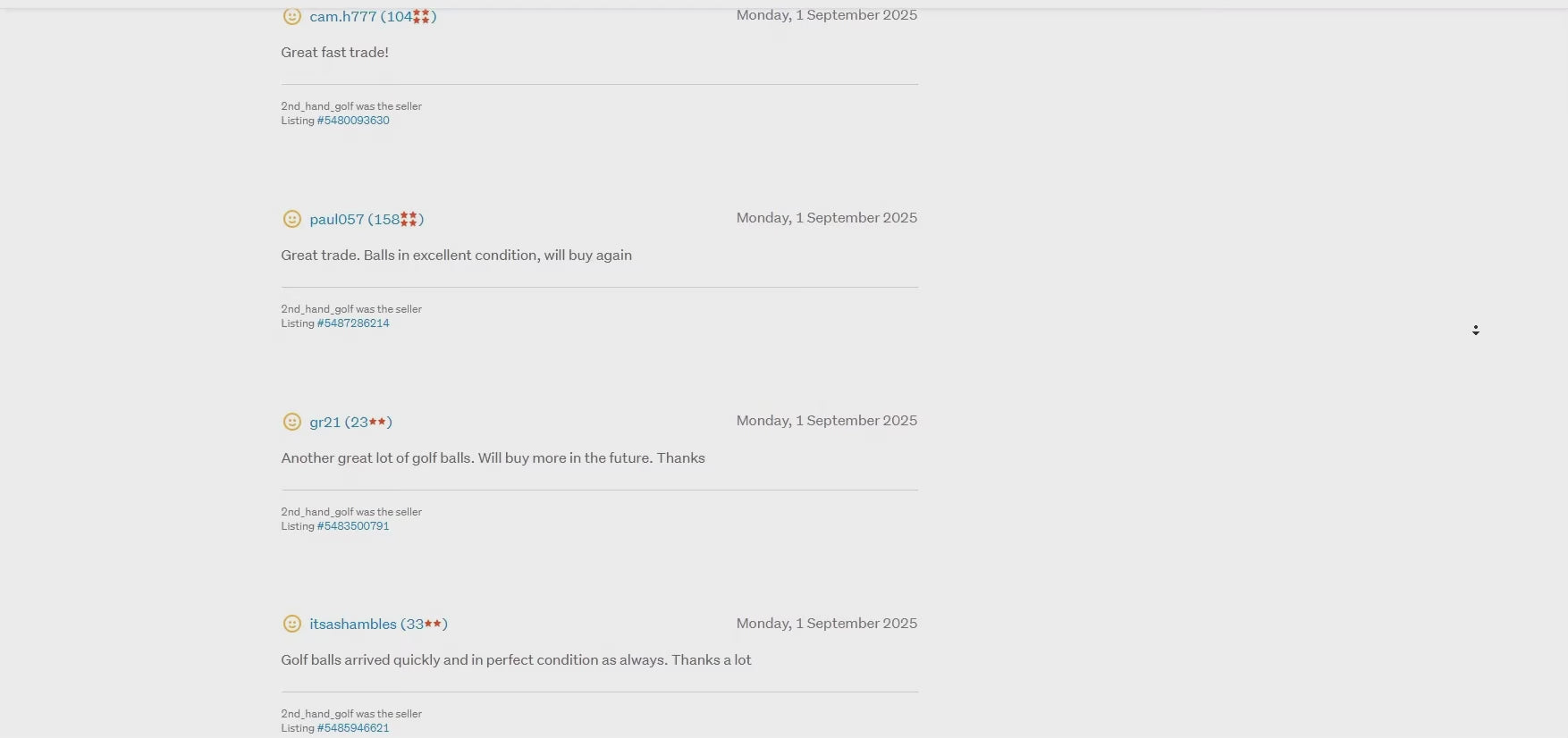 Load video: Scrolling our trademe feedback showing how satisfied our customers are.